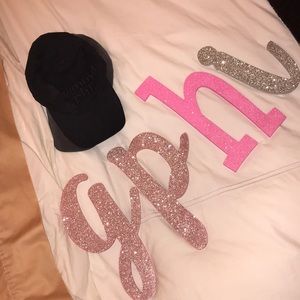 GPHI Letters - Wooden & Sparkly